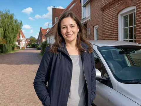 Verkäufer aus Giengen an der Brenz mit dem verkauften Fahrzeug
