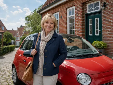 Verkäufer aus Nattheim mit dem verkauften Fahrzeug